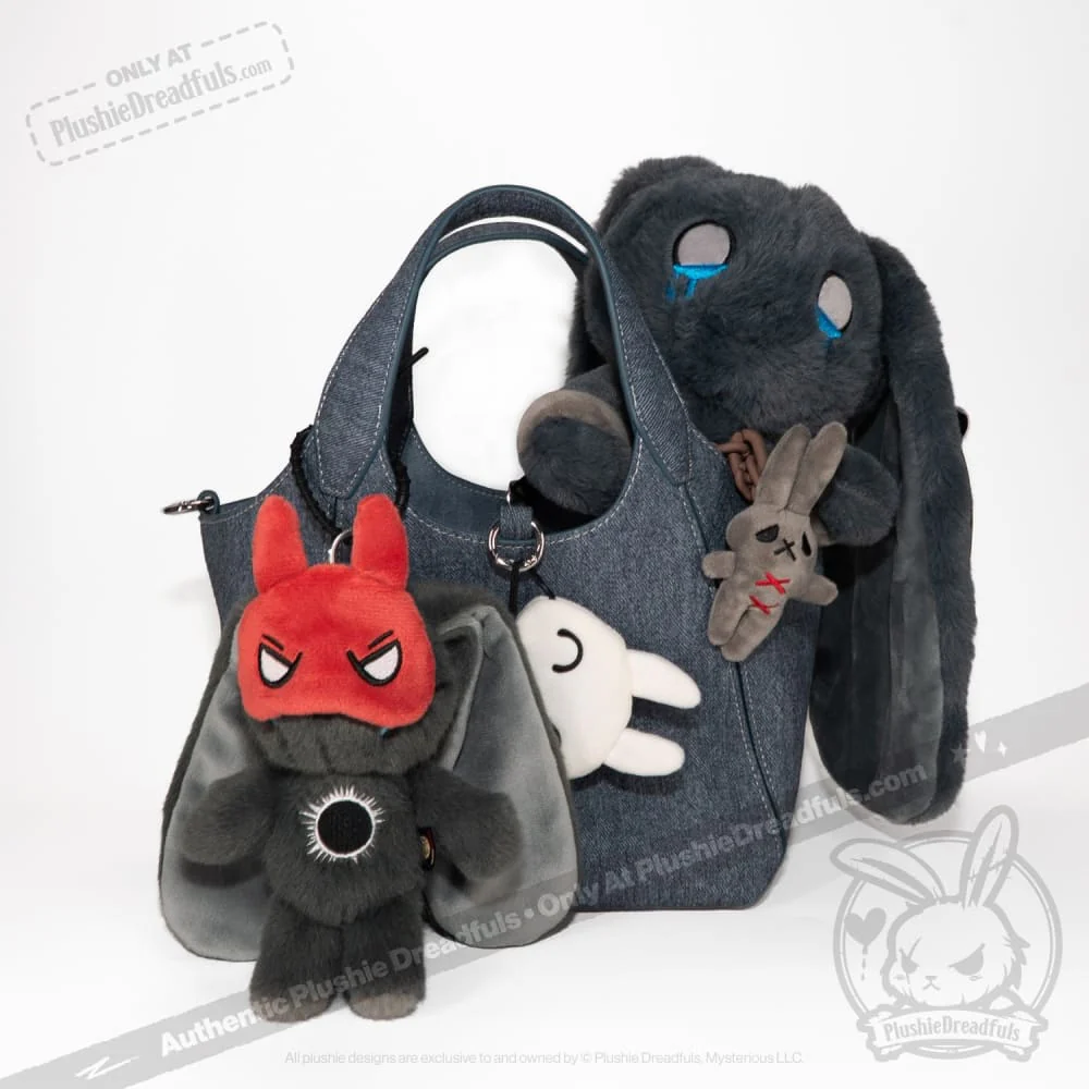 Plushie Dreadfuls - PTSD Rabbit Plush Keychain Accessory - Image 24
