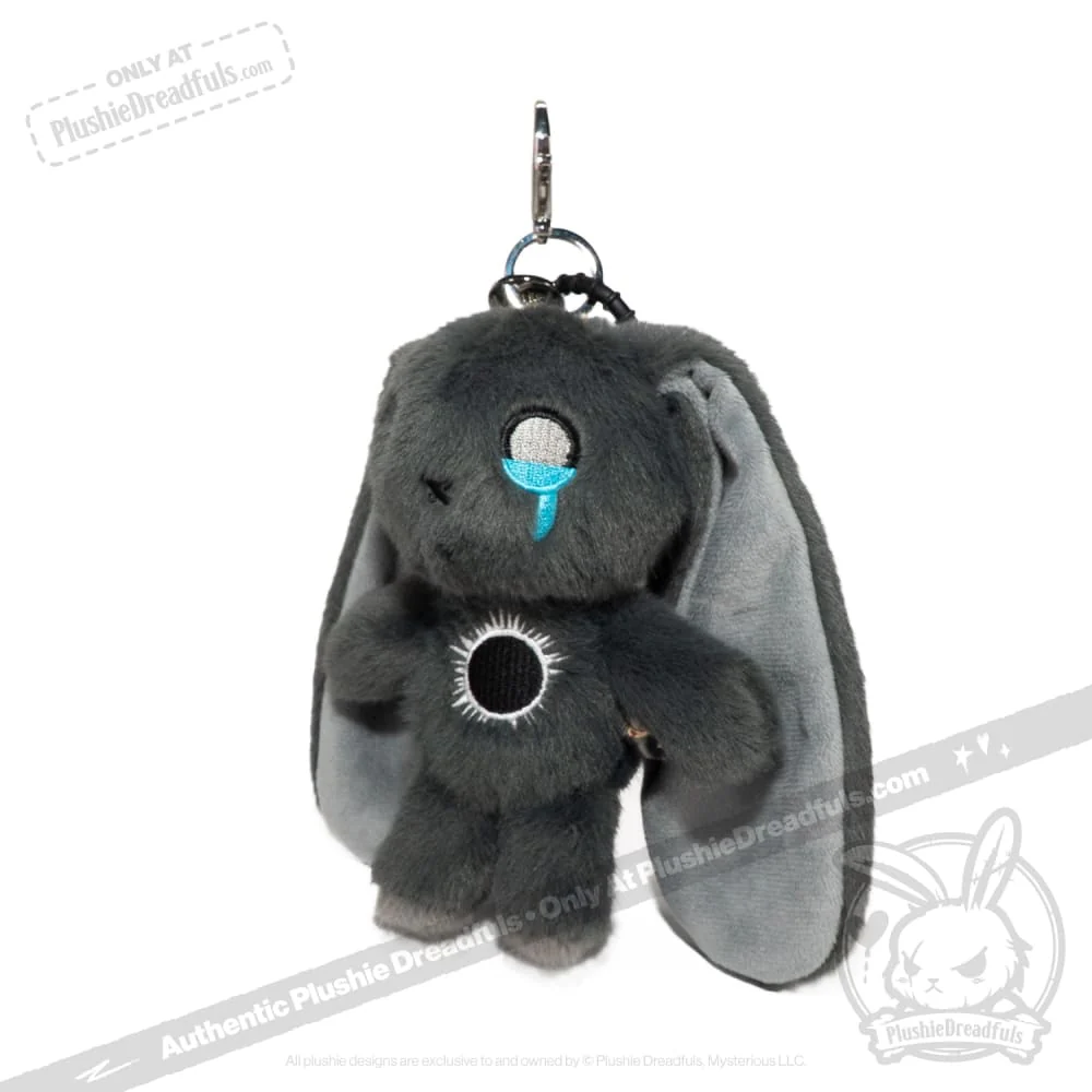 Plushie Dreadfuls - PTSD Rabbit Plush Keychain Accessory - Image 9