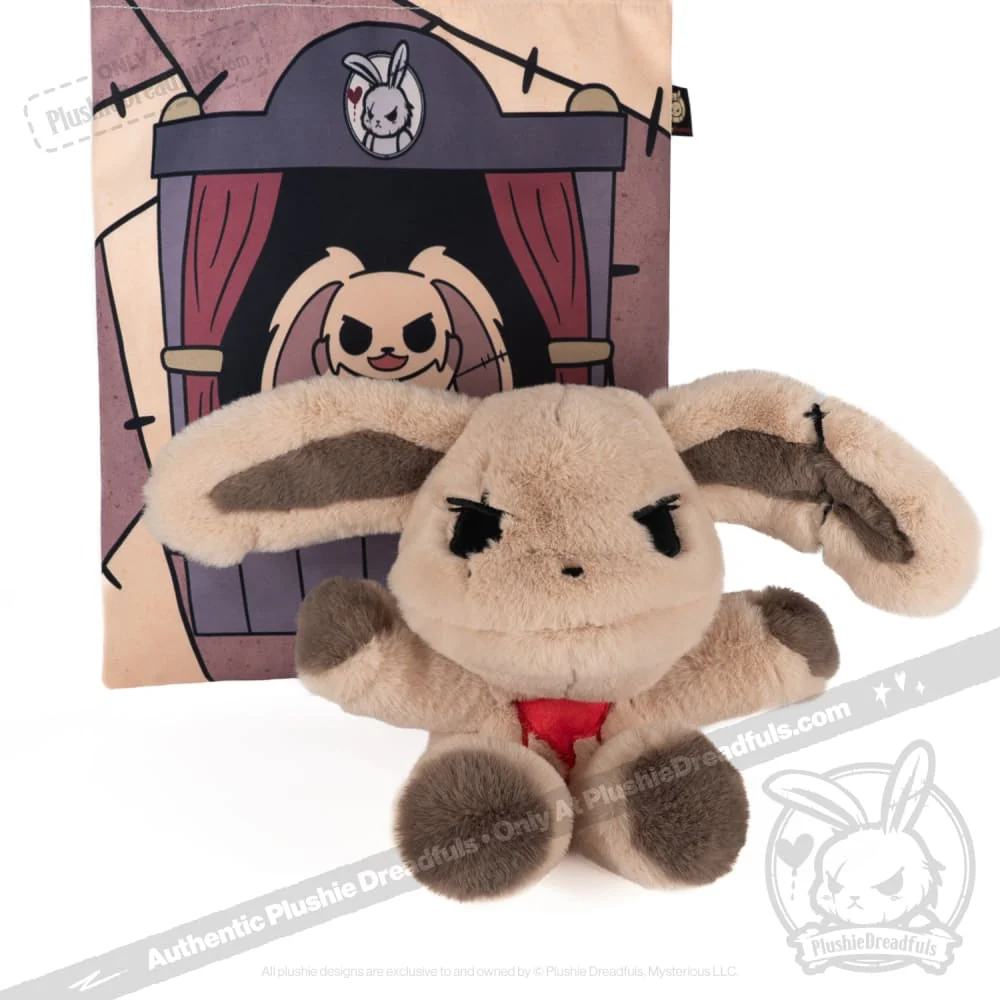 Plushie Dreadfuls - Puck Dread Rabbit Plush Puppet - Image 7
