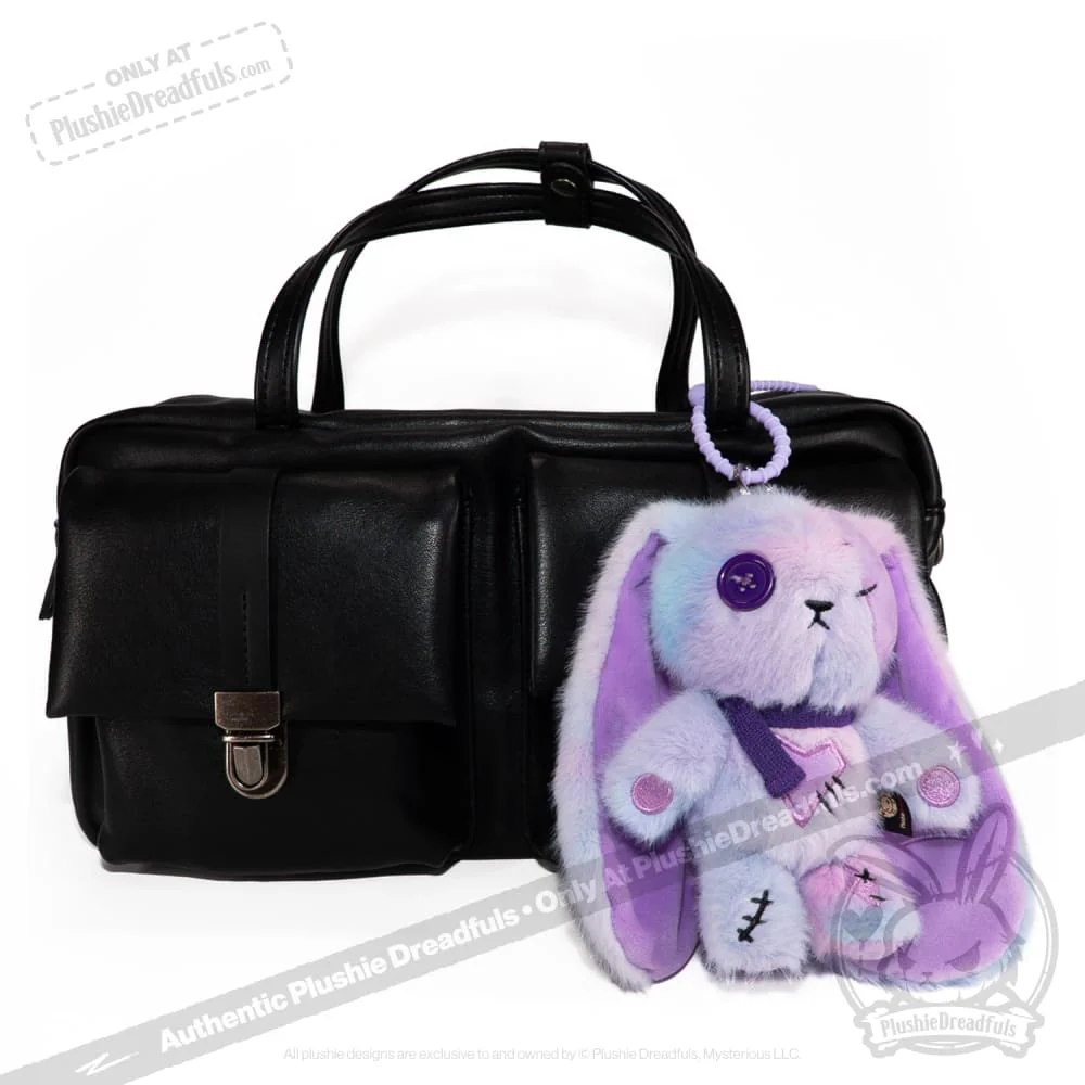 Plushie Dreadfuls - Purple Ice Love Rabbit Plush Keychain Accessory - Image 4