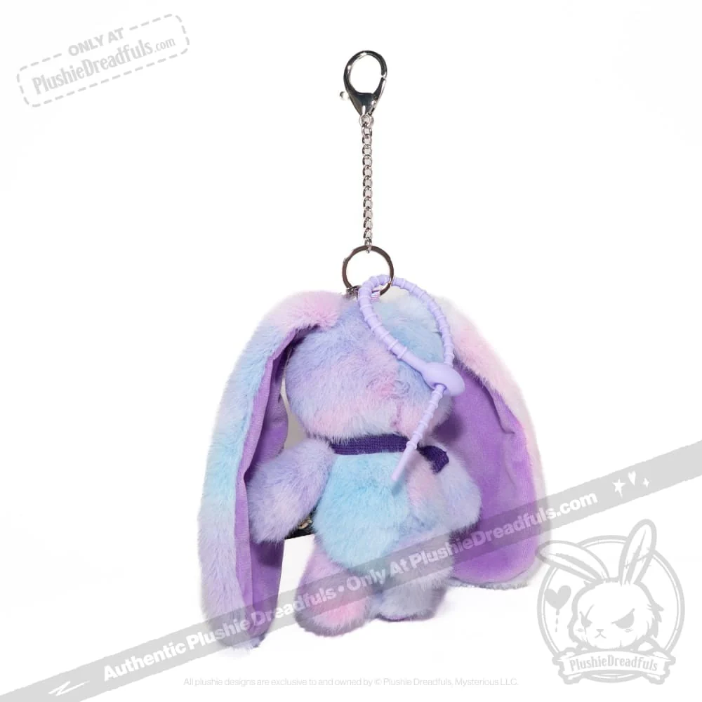 Plushie Dreadfuls - Purple Ice Love Rabbit Plush Keychain Accessory - Image 9