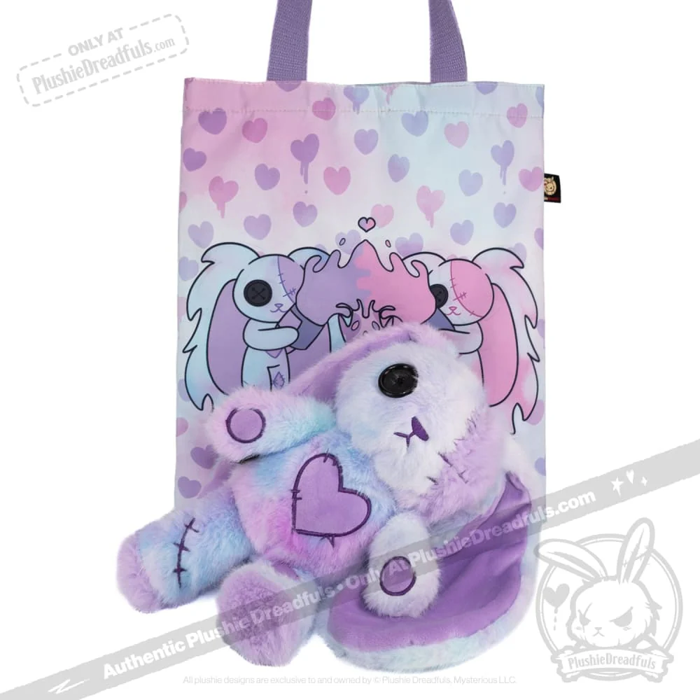 Plushie Dreadfuls - Purple Ice Love Rabbit - Plush Stuffed Animal - Image 5