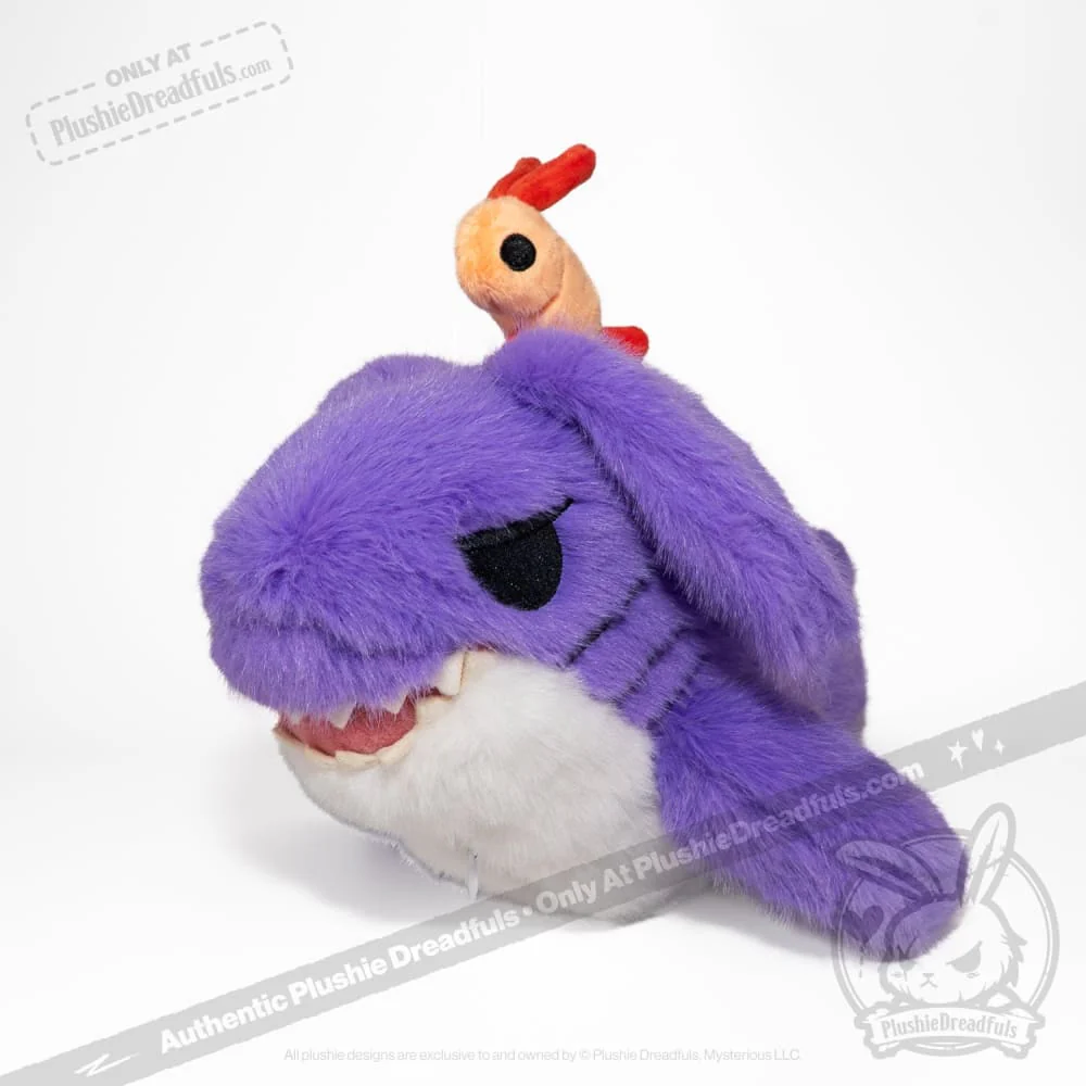Plushie Dreadfuls - Purple Shrabbit - Plush Stuffed Rabbit Shark Animal - Image 12