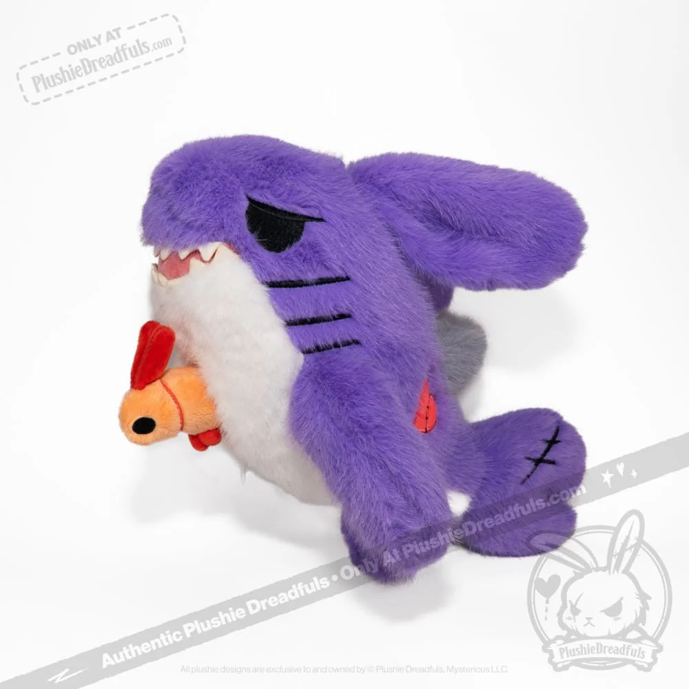 Plushie Dreadfuls - Purple Shrabbit - Plush Stuffed Rabbit Shark Animal - Image 14