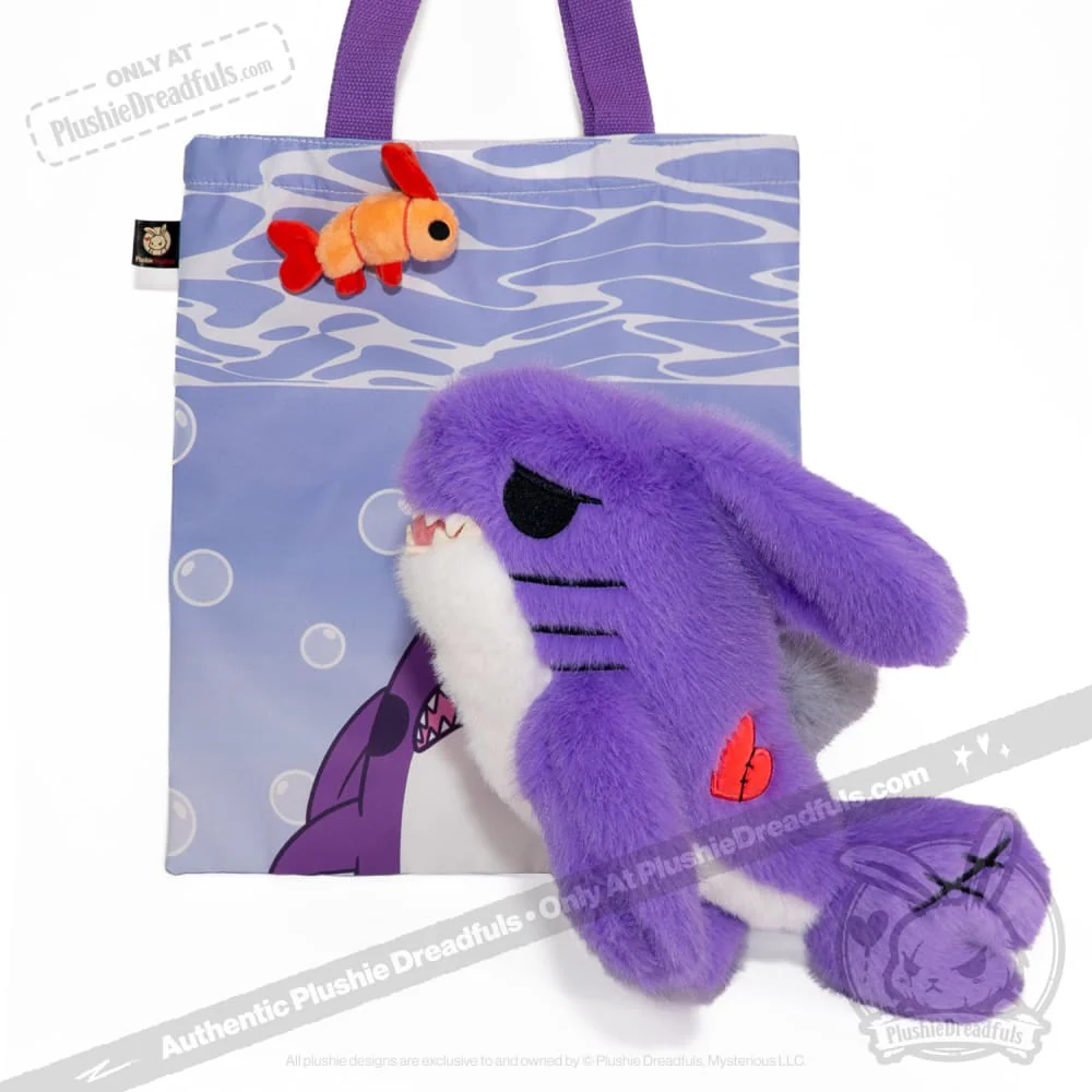 Plushie Dreadfuls - Purple Shrabbit - Plush Stuffed Rabbit Shark Animal - Image 22