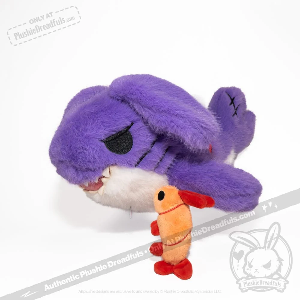 Plushie Dreadfuls - Purple Shrabbit - Plush Stuffed Rabbit Shark Animal - Image 5
