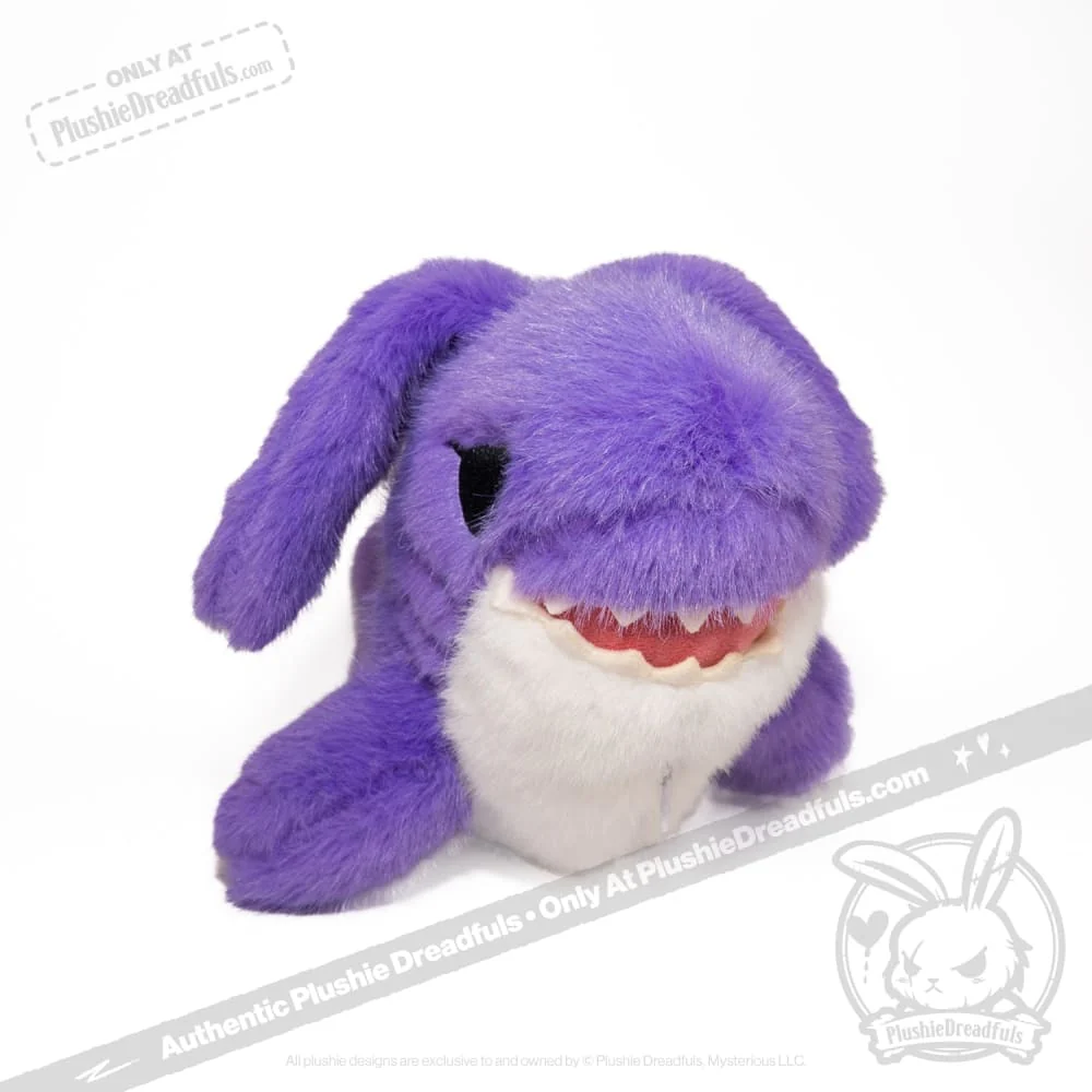 Plushie Dreadfuls - Purple Shrabbit - Plush Stuffed Rabbit Shark Animal - Image 8