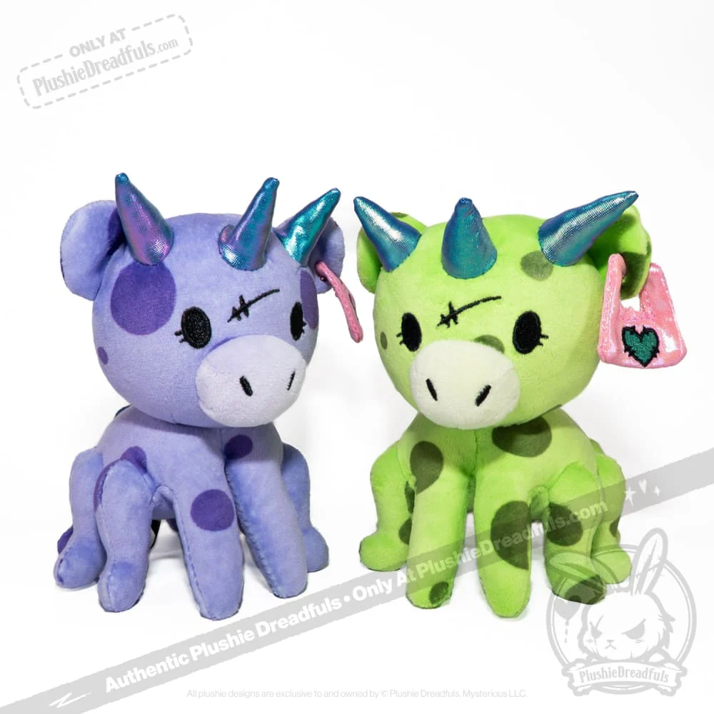 Plushie Dreadfuls - Purple Space Cow - Plush Stuffed Animal - Image 5
