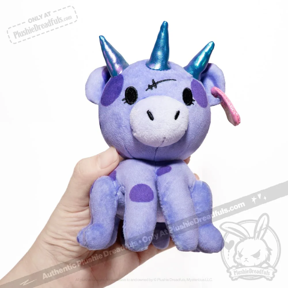 Plushie Dreadfuls - Purple Space Cow - Plush Stuffed Animal - Image 6