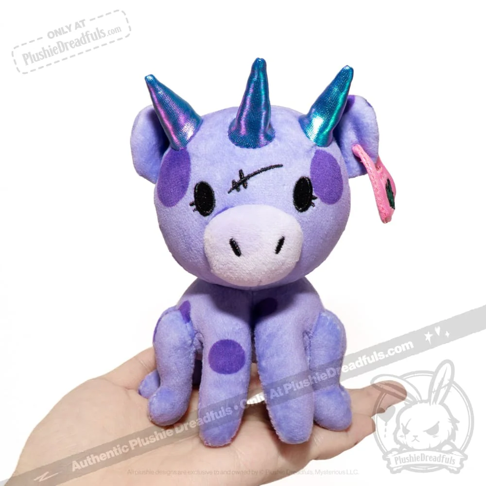 Plushie Dreadfuls - Purple Space Cow - Plush Stuffed Animal - Image 7