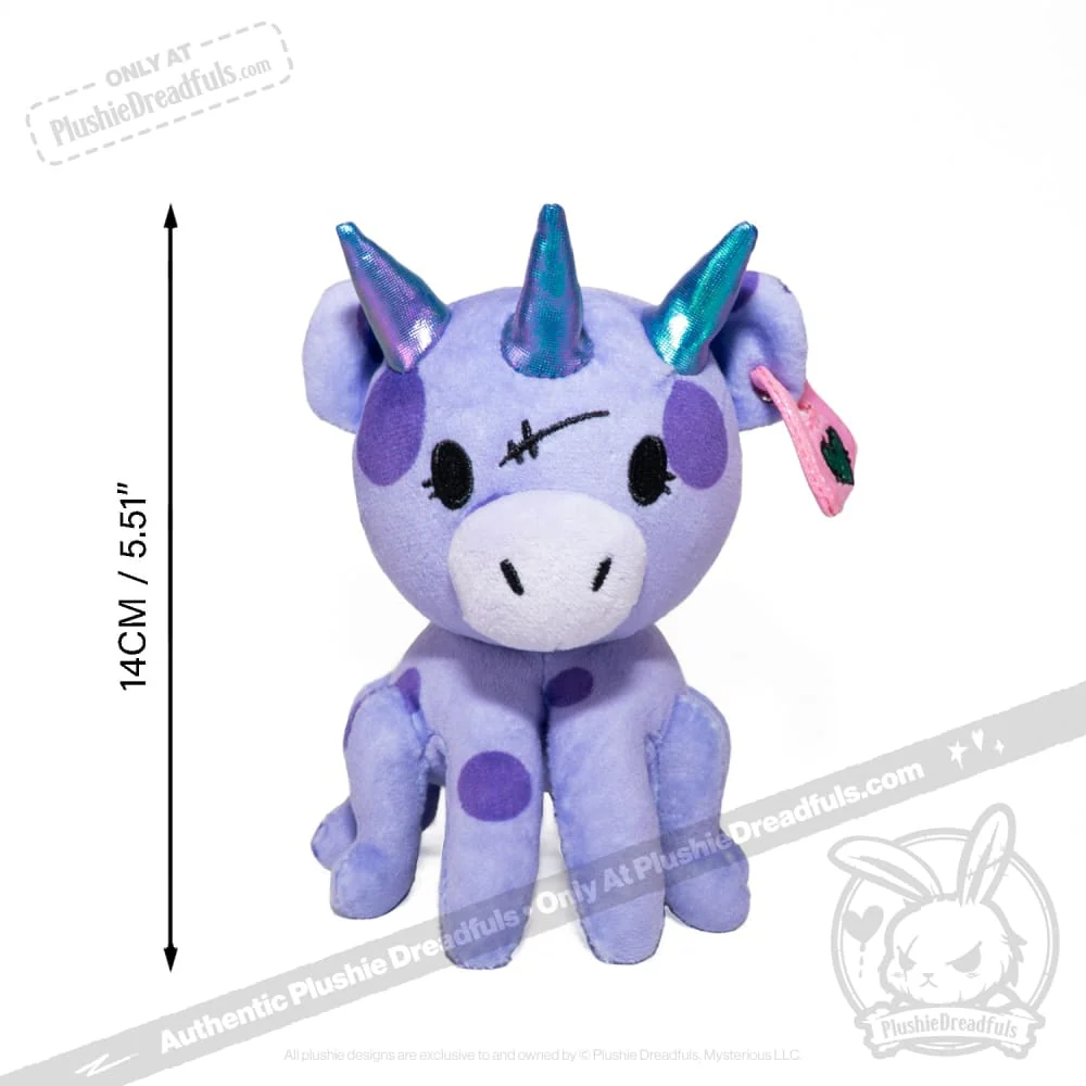 Plushie Dreadfuls - Purple Space Cow - Plush Stuffed Animal - Image 8