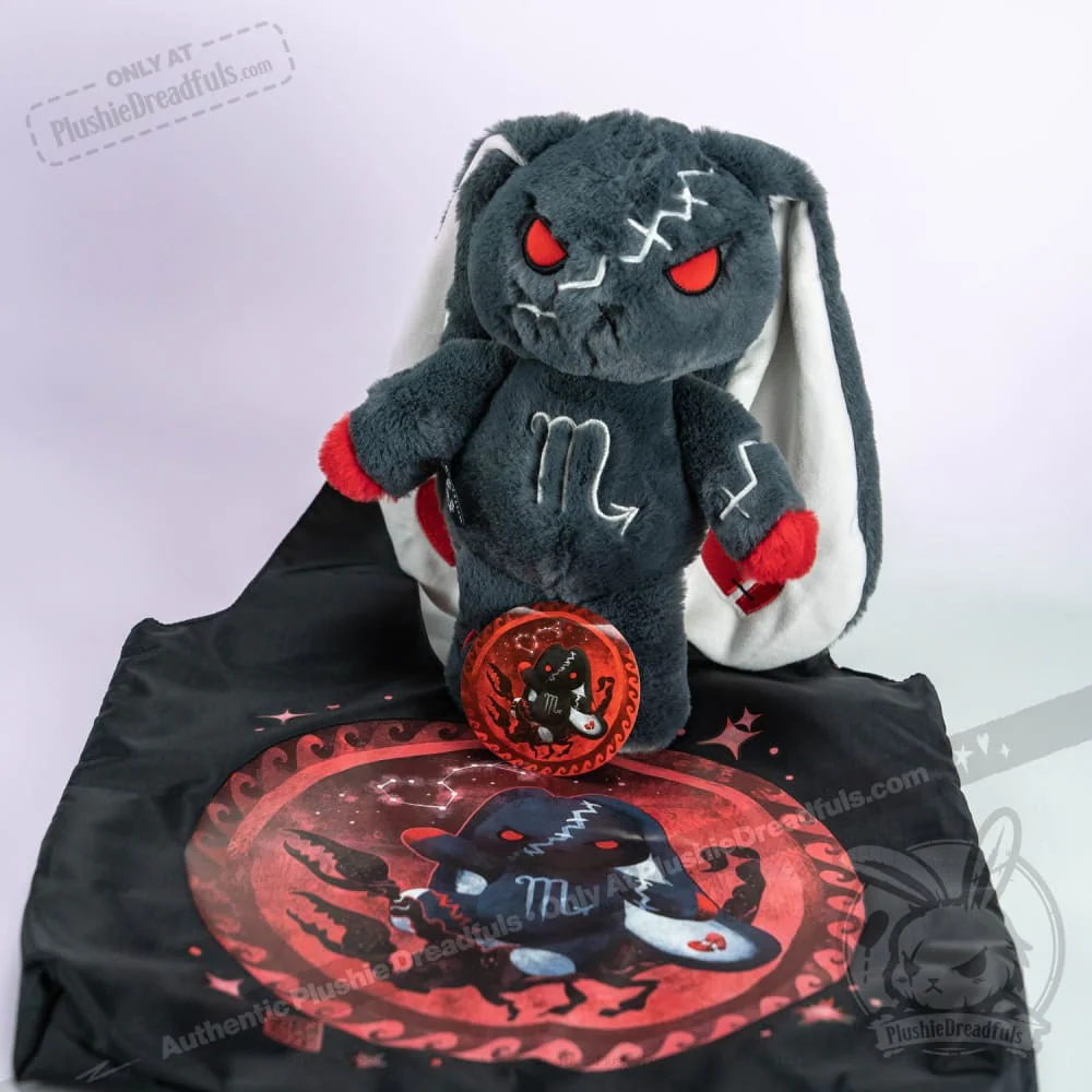 Plushie Dreadfuls - Scorpio Rabbit - Plush Stuffed Animal - Image 2