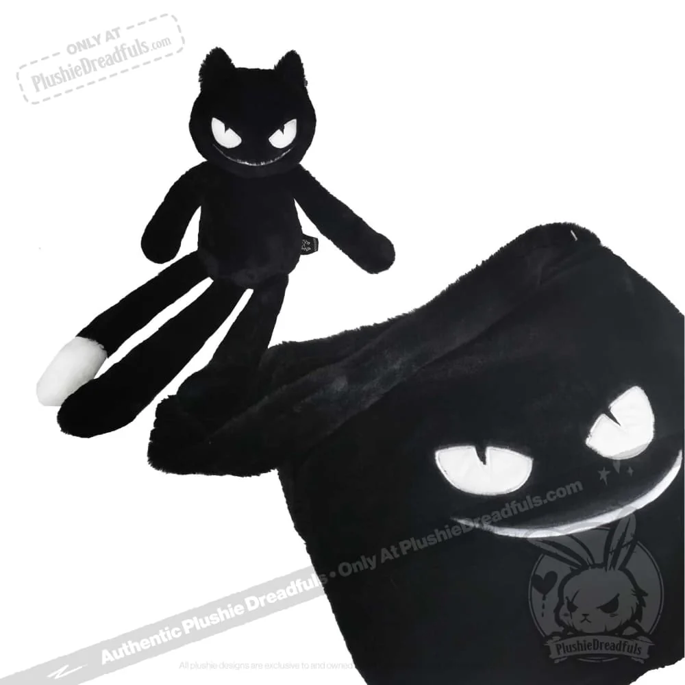 Plushie Dreadfuls - Scruffy Bumps Cat - Plush Stuffed Animal - Image 5