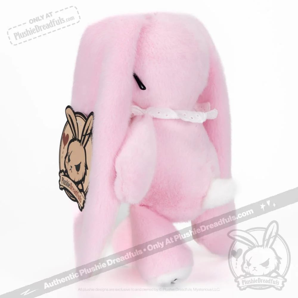 Plushie Dreadfuls - Shy Rabbit Pink Edition - Plush Stuffed Animal - Image 6