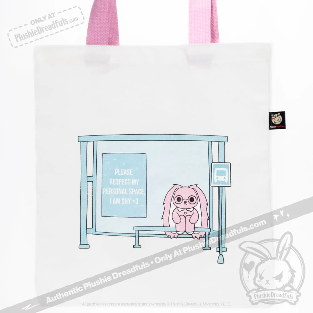 Plushie Dreadfuls - Shy Rabbit Pink Edition - Plush Stuffed Animal - Image 8