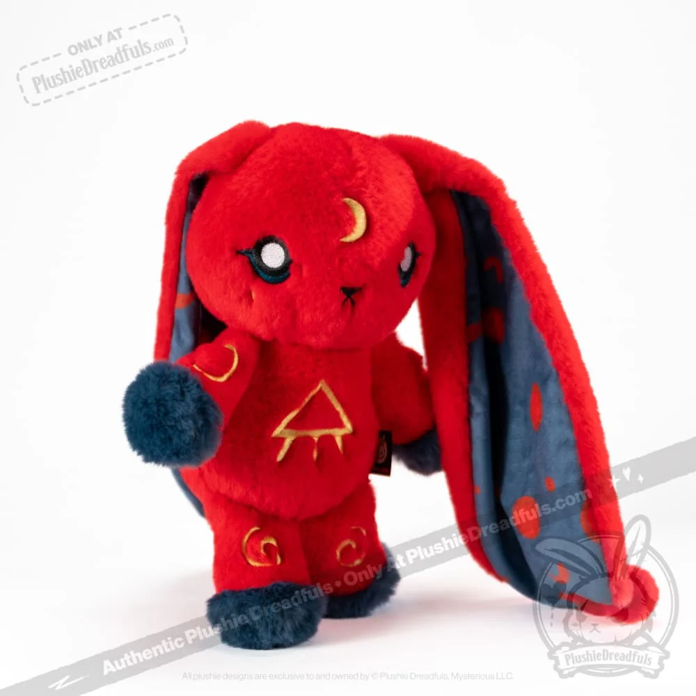 Plushie Dreadfuls - Sickle Cell Anemia Rabbit - Plush Stuffed Animal - Image 10