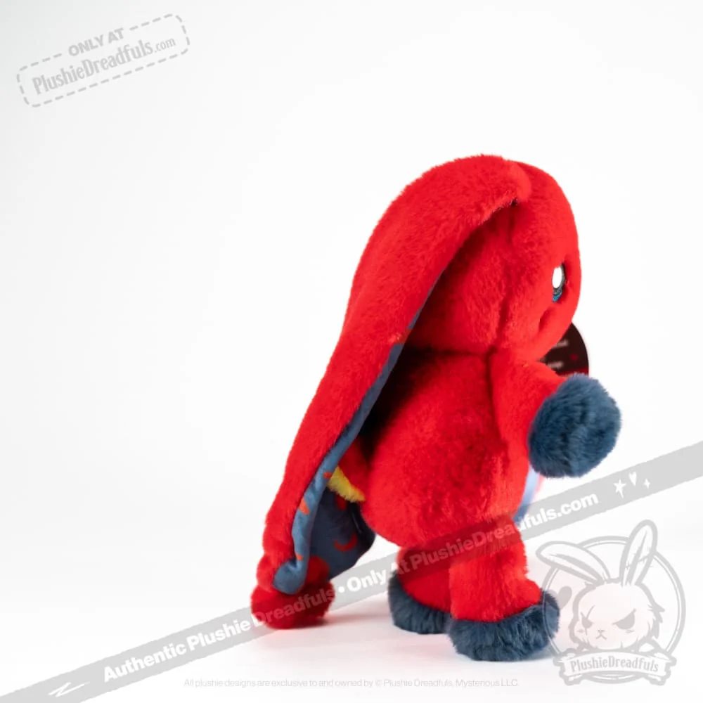 Plushie Dreadfuls - Sickle Cell Anemia Rabbit - Plush Stuffed Animal - Image 8
