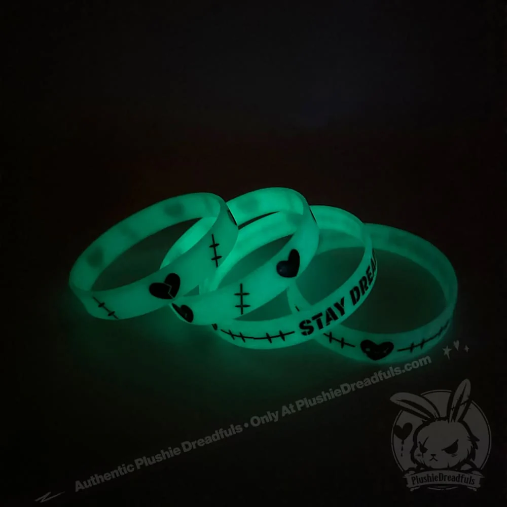 Plushie Dreadfuls - Stay Dreadful Glow in the Dark Bracelet Set - Image 2
