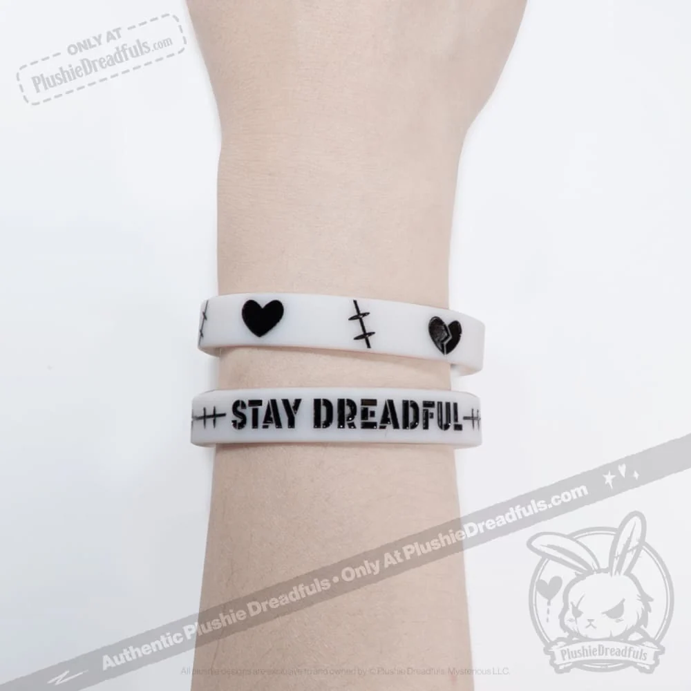 Plushie Dreadfuls - Stay Dreadful Glow in the Dark Bracelet Set - Image 7