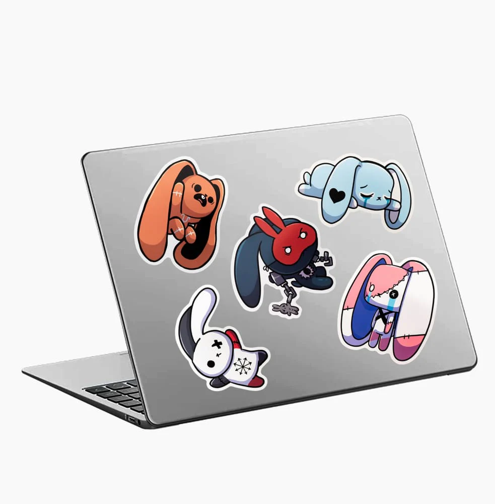 Plushie Dreadfuls Vinyl Sticker Pack Vol. 1