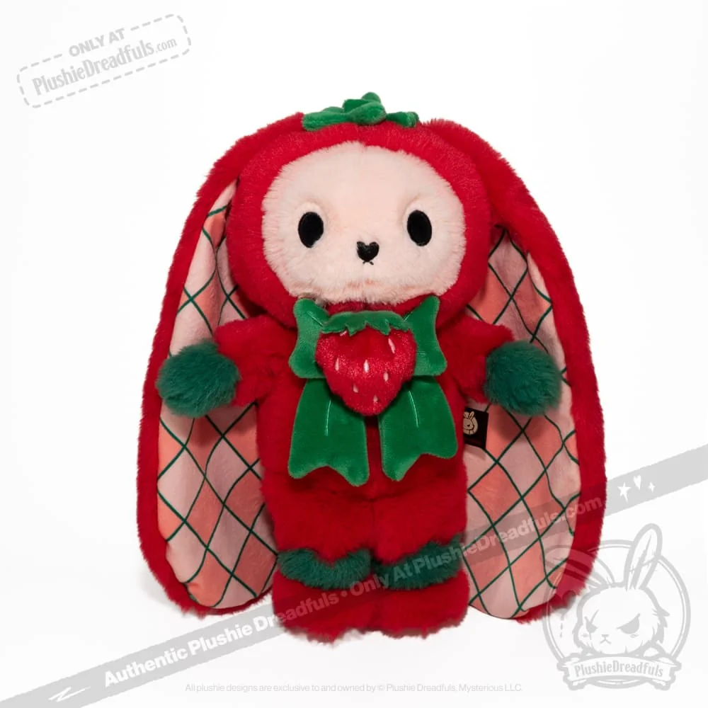 Plushie Dreadfuls -  Strawbunny Rabbit - Plush Stuffed Animal - Image 16