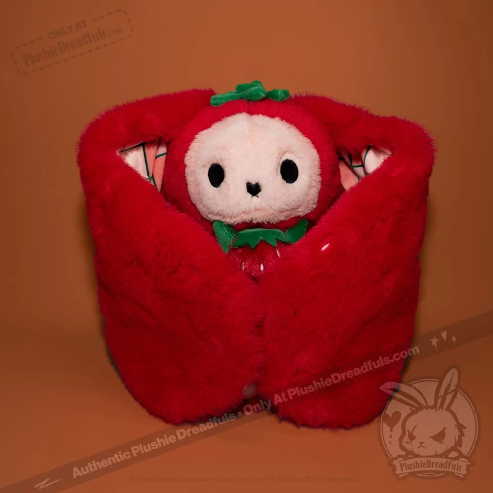 Plushie Dreadfuls -  Strawbunny Rabbit - Plush Stuffed Animal - Image 29