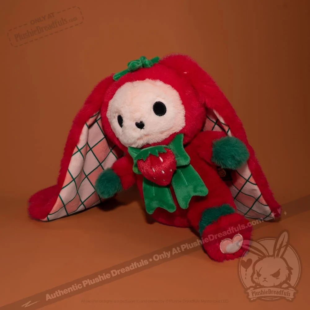 Plushie Dreadfuls -  Strawbunny Rabbit - Plush Stuffed Animal - Image 37
