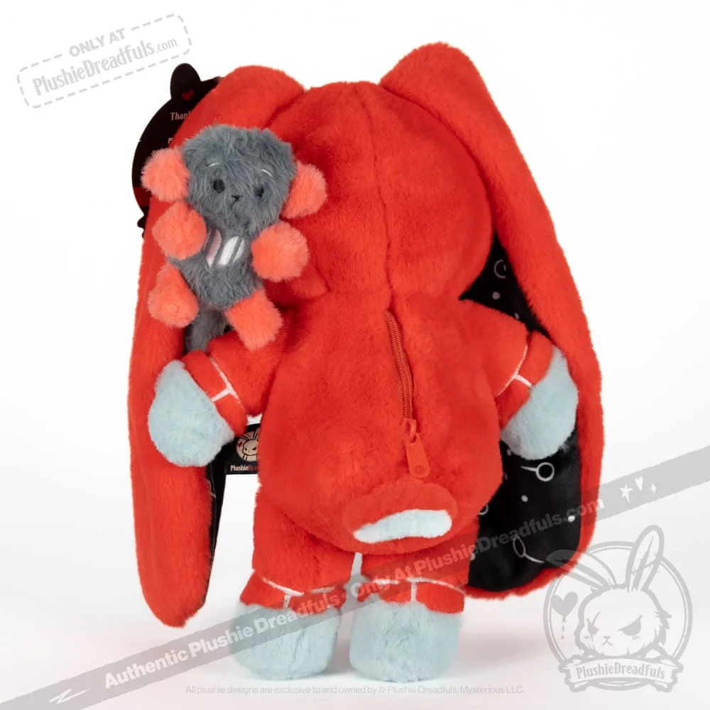 Plushie Dreadfuls - Substance Use Disorder Bunny - Plush Stuffed Animal - Image 12