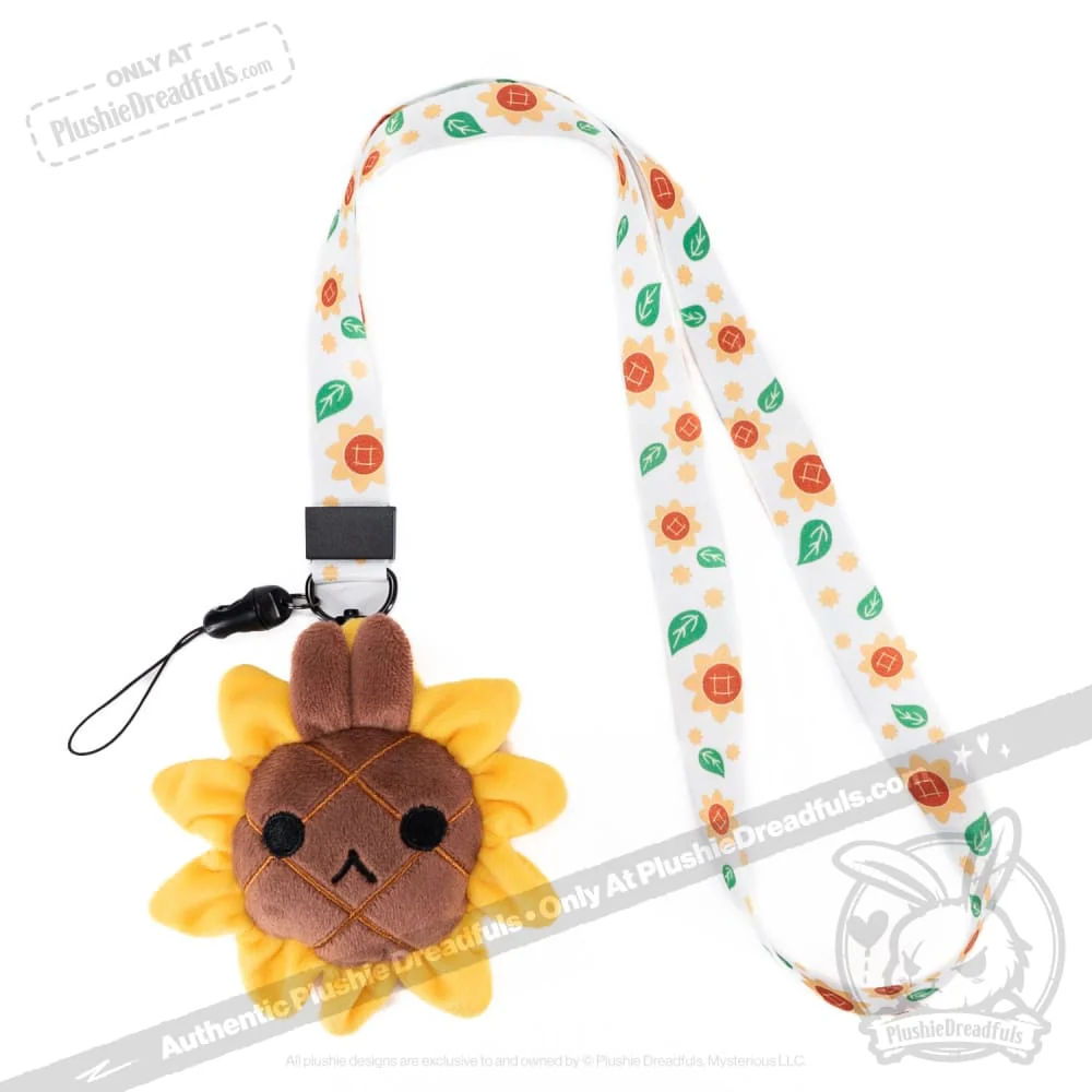 Plushie Dreadfuls Sunflower Bunny Lanyard Strap - Image 3