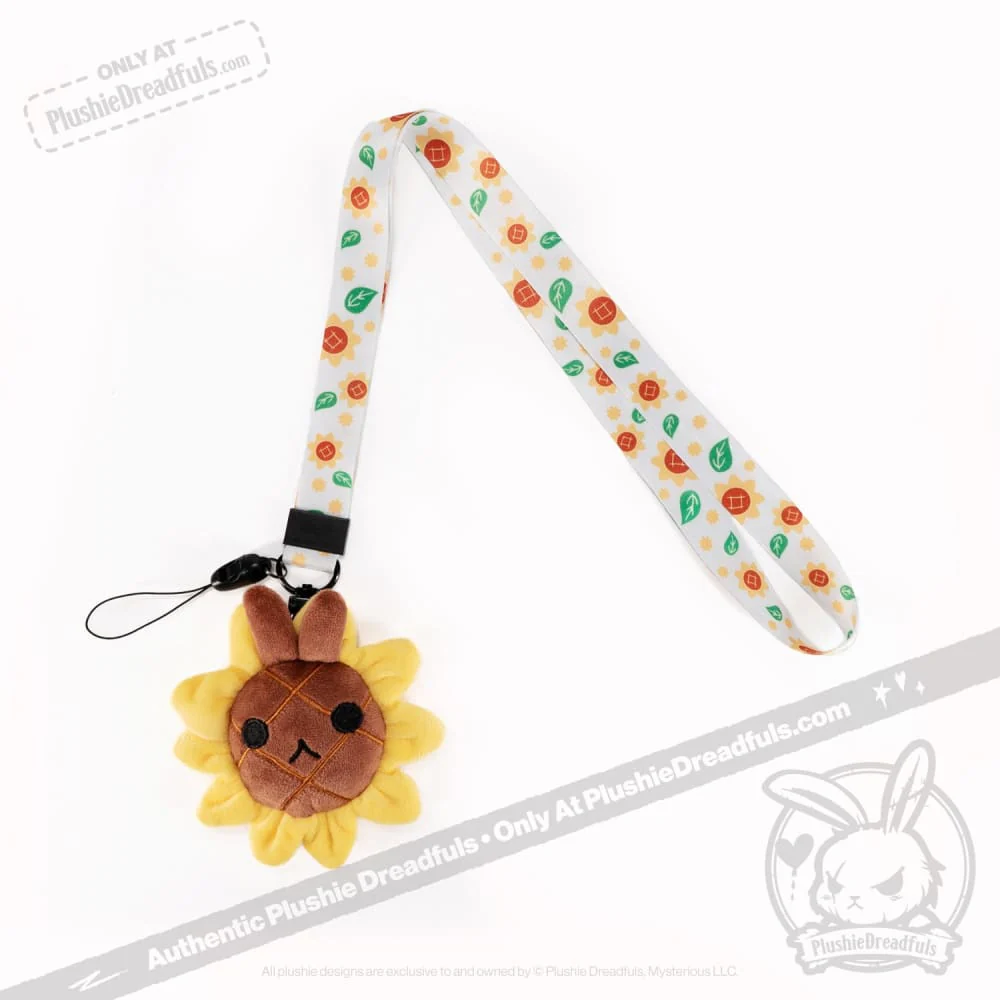 Plushie Dreadfuls Sunflower Bunny Lanyard Strap - Image 7