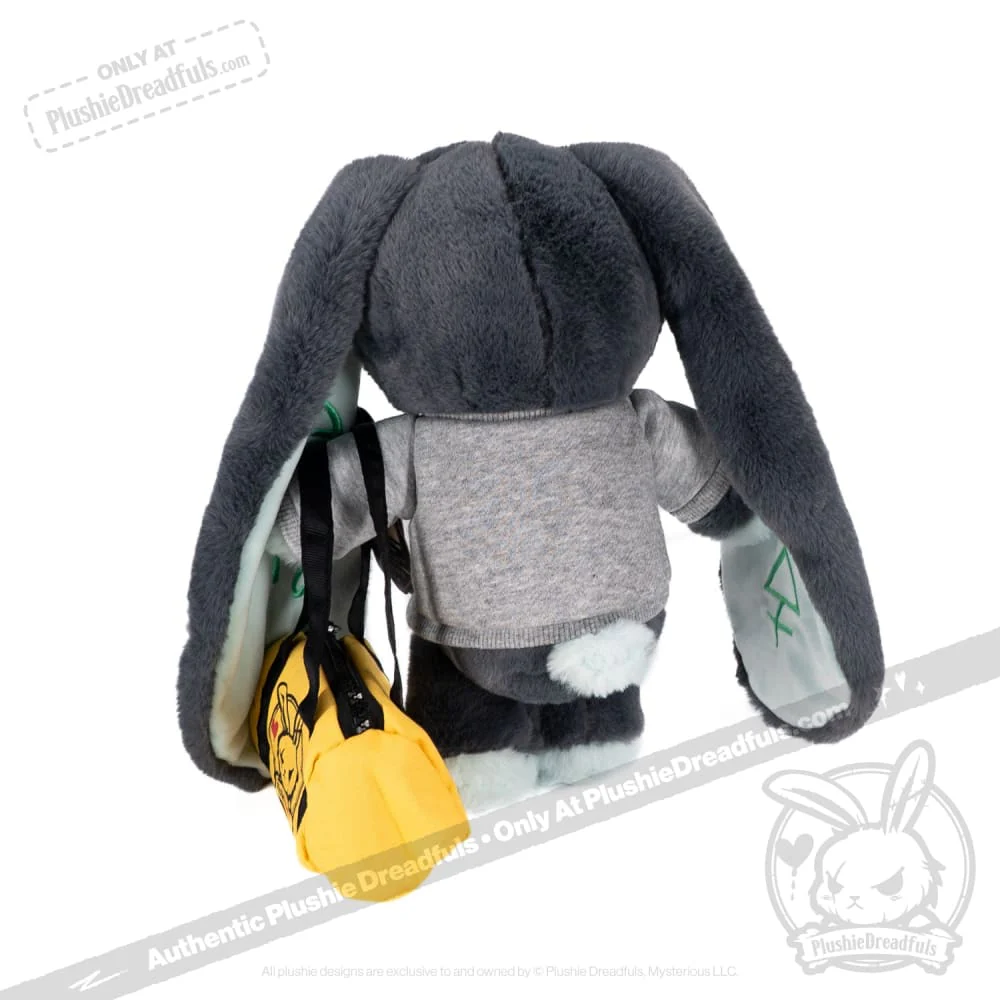 Plushie Dreadfuls - Trust Issues Bunny Grey Edition - Plush Stuffed Animal - Image 10
