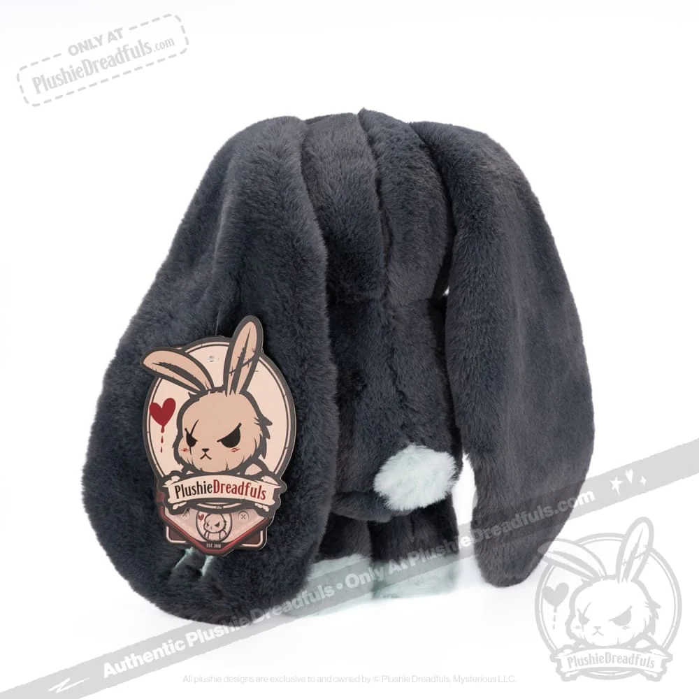 Plushie Dreadfuls - Trust Issues Bunny Grey Edition - Plush Stuffed Animal - Image 8