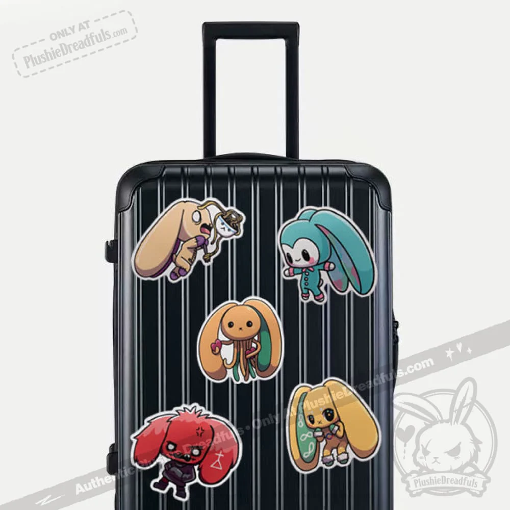 Plushie Dreadfuls Vinyl Sticker Pack Vol. 2 - Image 8