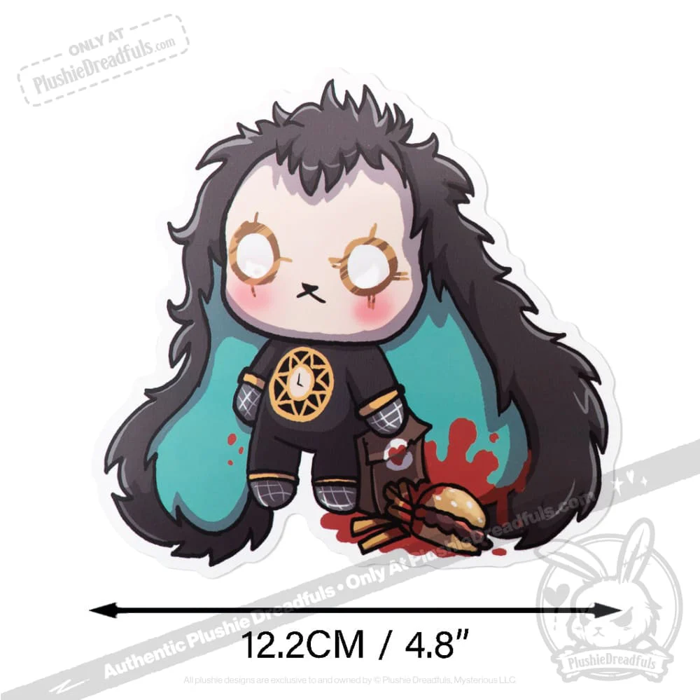 Plushie Dreadfuls Vinyl Sticker Pack Vol. 3 - Buns At Work - Image 9