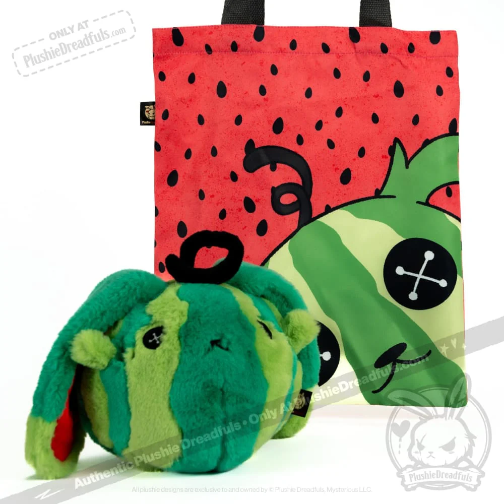 Plushie Dreadfuls -  Watermelon Rabbit - Plush Stuffed Animal - Image 12