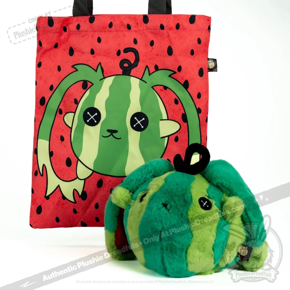 Plushie Dreadfuls -  Watermelon Rabbit - Plush Stuffed Animal - Image 15