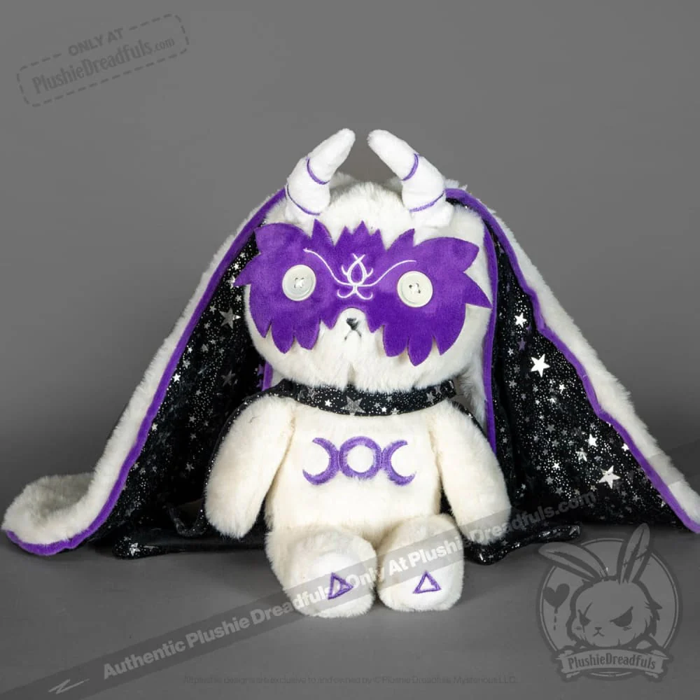 Plushie Dreadfuls - White Witch Bunny - Plush Stuffed Animal - Image 2