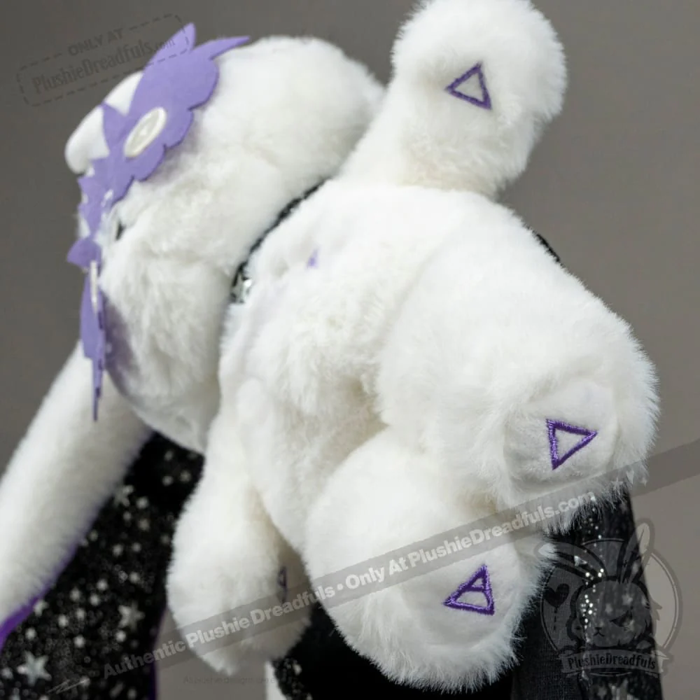 Plushie Dreadfuls - White Witch Bunny - Plush Stuffed Animal - Image 8