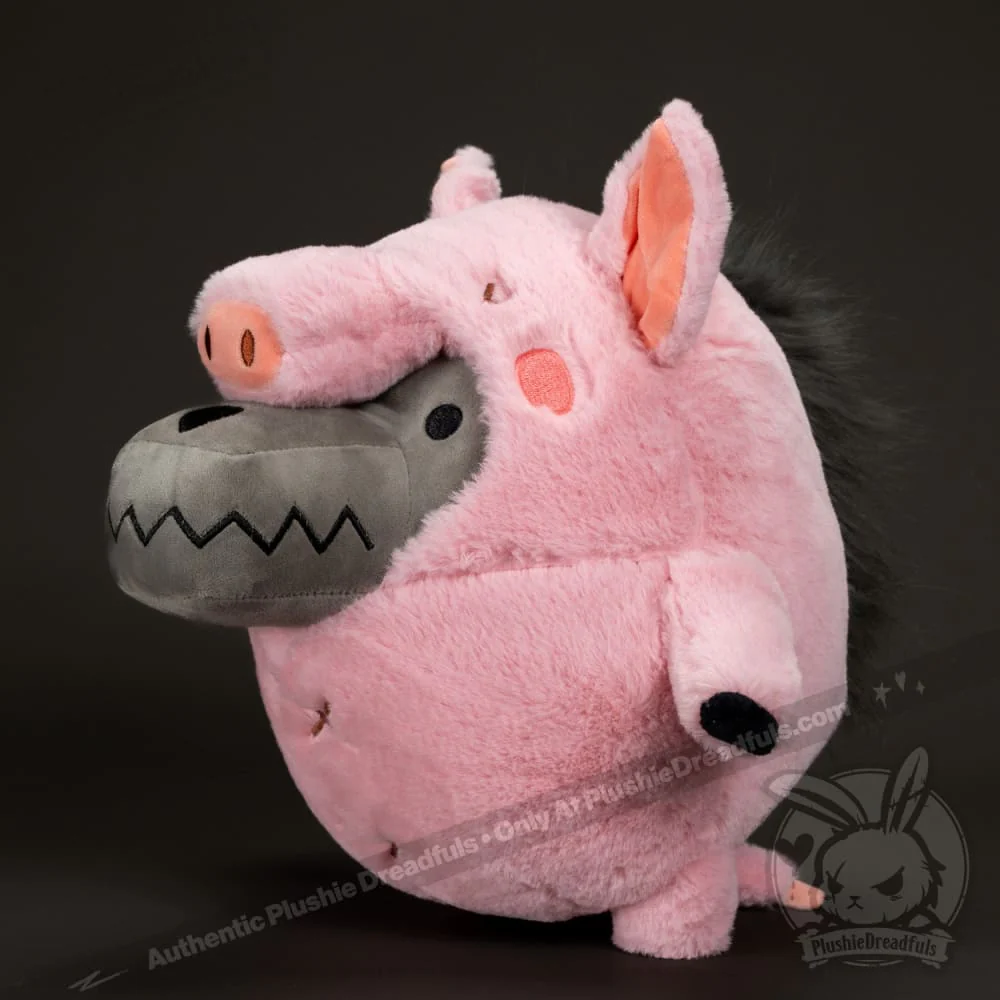 Plushie Dreadfuls -  Wolfenswine - Plush Wolf Pig Stuffed Animal - Image 7