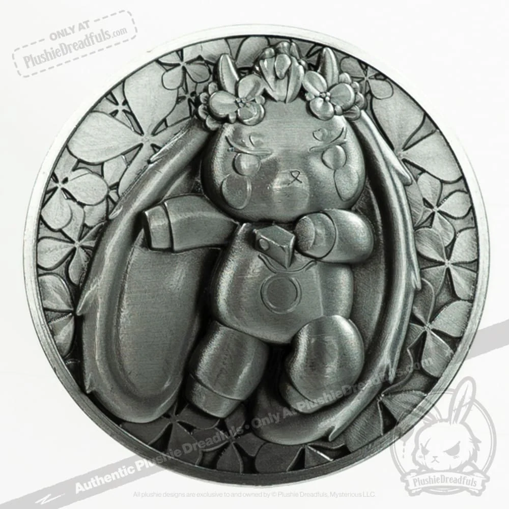 Plushie Dreadfuls Collectible Coin - Zodiac Rabbit - Image 5
