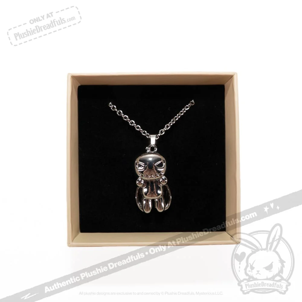 Peter Pumpkin Rabbit Necklace - Image 3
