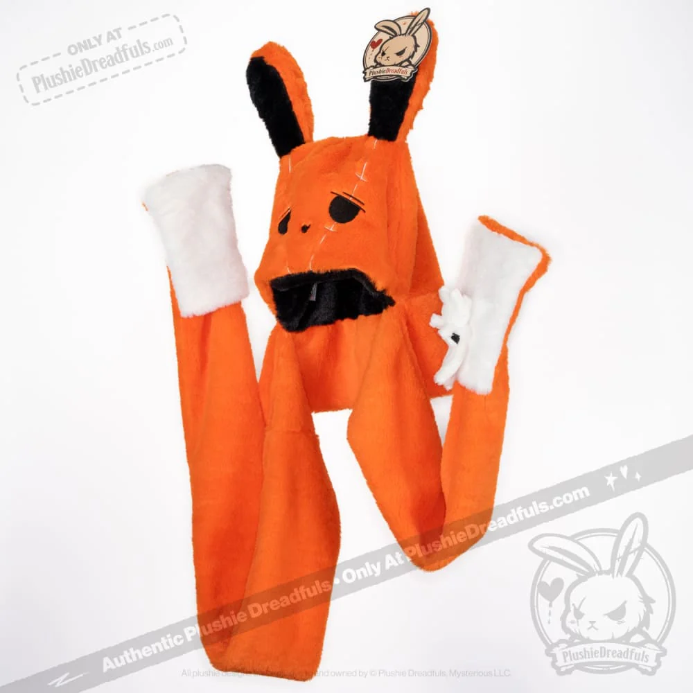 Scoodie Dreadful - Anxiety Rabbit Scarf Hoodie - Image 10