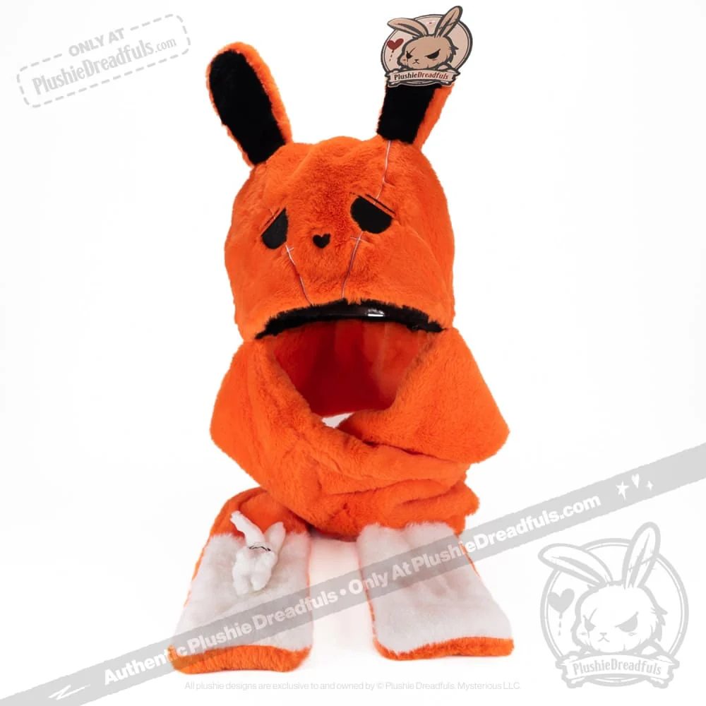 Scoodie Dreadful - Anxiety Rabbit Scarf Hoodie - Image 12