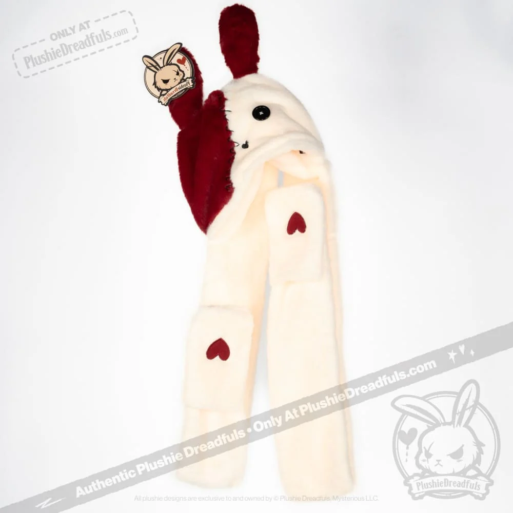 Scoodie Dreadful - Love Rabbit Scarf Hoodie - Image 11