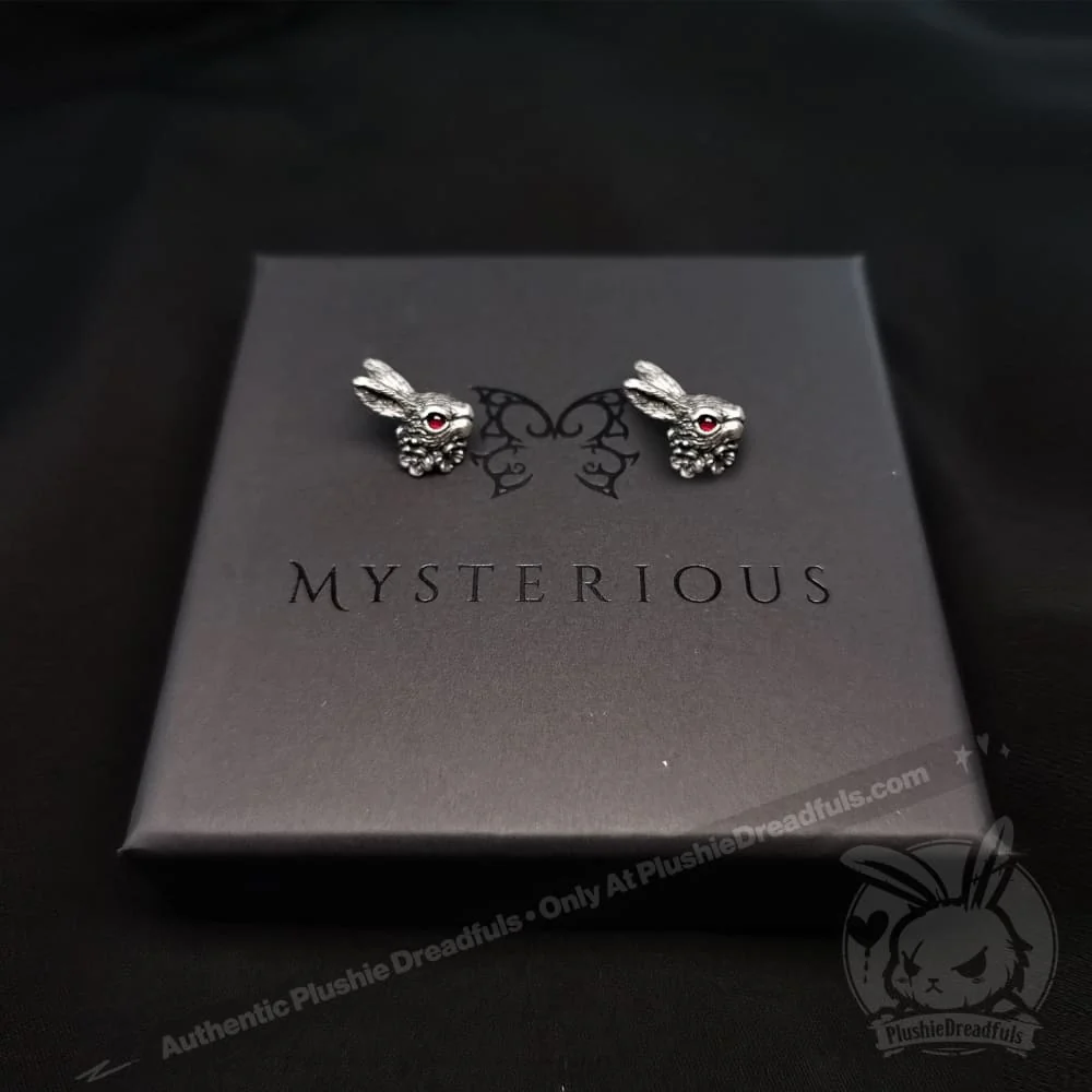 Silver Rabbit Earrings - Image 5