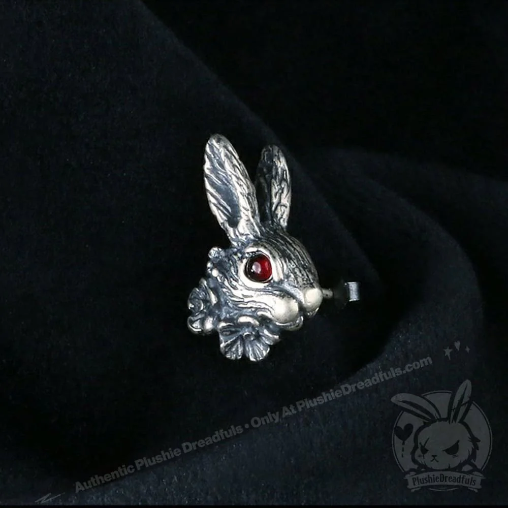 Silver Rabbit Earrings - Image 7