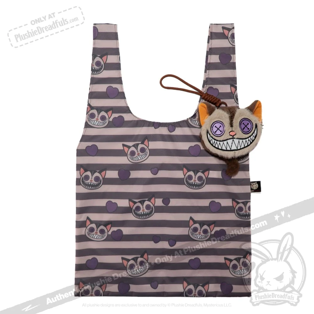 Victorian McGee - Cheshire Cat Reusable Shopping Bag Accessory - Image 3