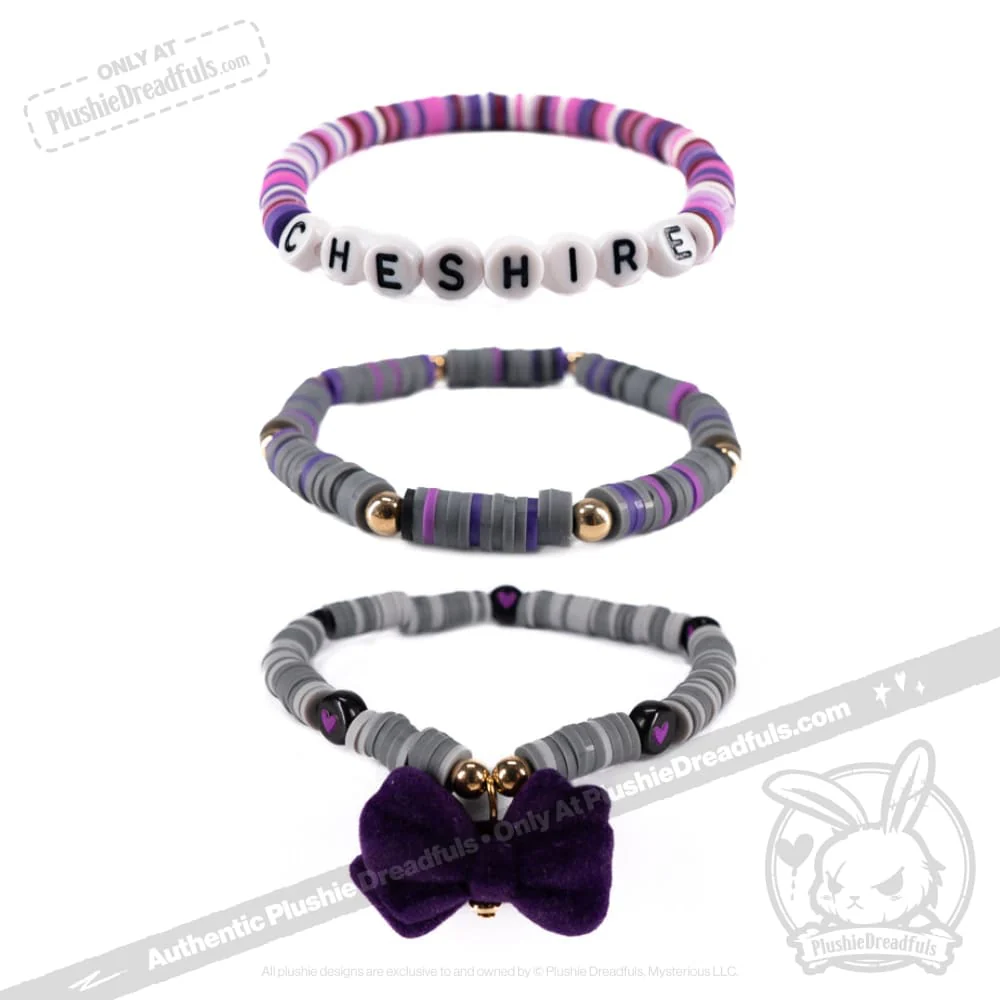 Victorian McGee's Alice - Cheshire Stacking Friendship Bracelet Set - Image 3