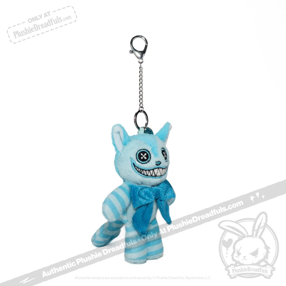 Victorian McGee's Frosty Cheshire Cat Plush Keychain Accessory - Image 4