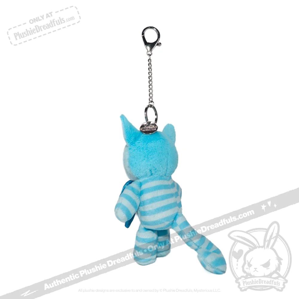 Victorian McGee's Frosty Cheshire Cat Plush Keychain Accessory - Image 6